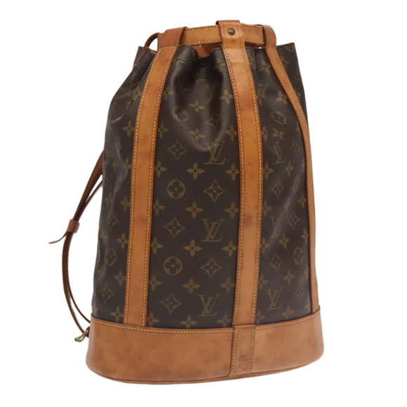 LOUIS VUITTON Monogram Randonnee PM Shoulder Bag M42243 LV Auth ar12575 - Picture 1 of 16